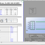 Excel Sheet - Structural Steel Beam-to-Beam Connection Designed to AISC 360-10 Specs