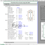 Excel File Structural Steel Pinned Base Plate Design per AISC 360-10