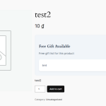 WooCommerce Free Gift Plugin – Boost Your WooCommerce Sales with Free Gifts!