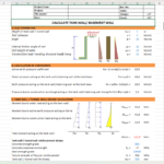 Tank Wall & Basement Wall Design Spreadsheet